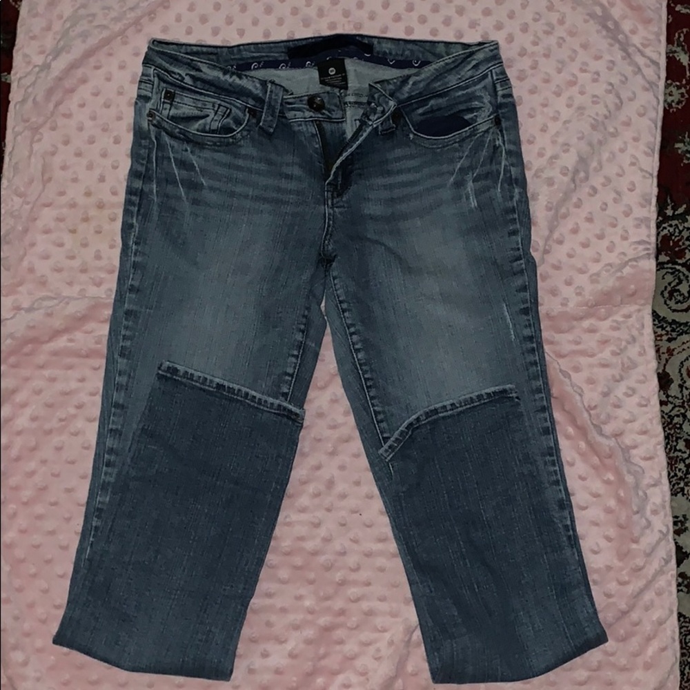Refuge blue jeans skinny legs, size 9